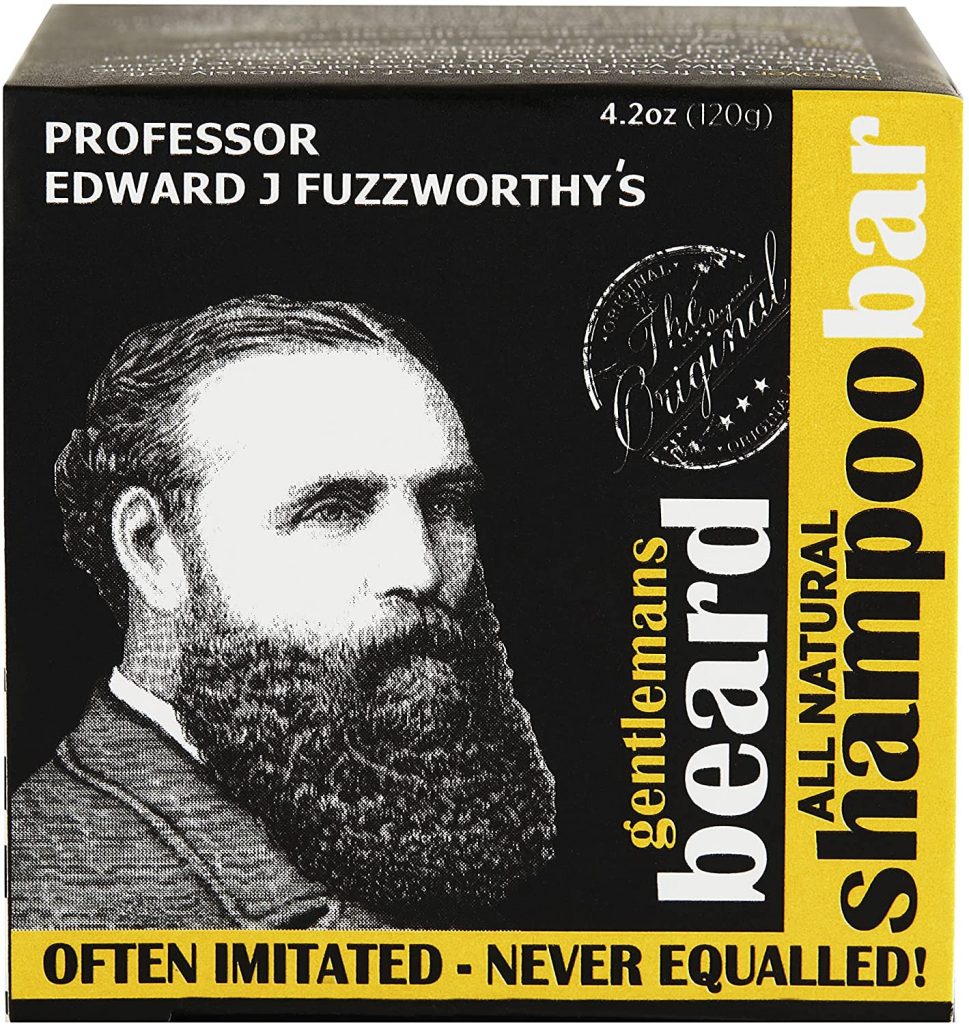 Shampoing solide barbe de la marque Professor Edward J Fuzzworthy's Gentleman's